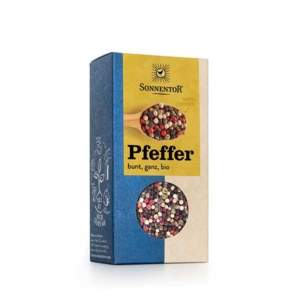 Pfeffer bunt ganz bio 50 g, Packung