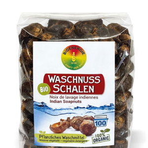 BIO-WASCHNUSS-SCHALEN inkl. 1 Waschbeutel, 250 g