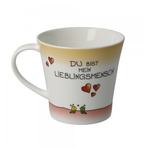 Kaffee-/Teetasse - Du bist mein Lieblingsmensch