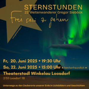 STERNSTUNDEN  | Freitag, 20. Juni, 19:30 Uhr